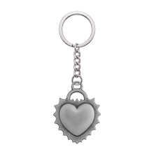 Load image into Gallery viewer, N0RTH4EVR HEART KEYCHAIN
