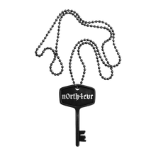 Load image into Gallery viewer, N0RTH4EVR KEY NECKLACE
