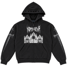 Load image into Gallery viewer, N0RTH4EVR CATHEDRAL ZIP HOODIE
